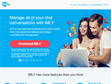 Tablet Screenshot of imly.com